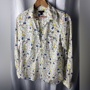 J CREW French shirt.